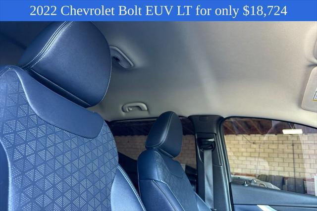 used 2022 Chevrolet Bolt EUV car, priced at $18,724