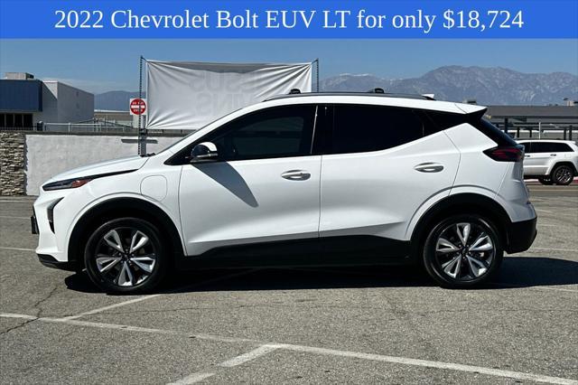 used 2022 Chevrolet Bolt EUV car, priced at $18,724