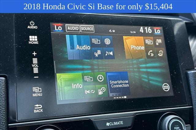 used 2018 Honda Civic car, priced at $15,404