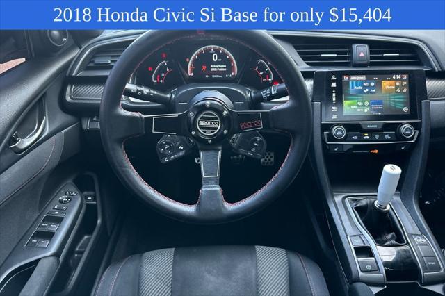 used 2018 Honda Civic car, priced at $15,404