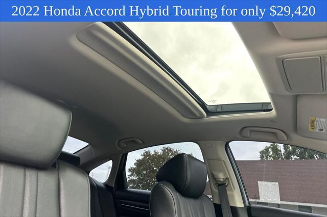 used 2022 Honda Accord Hybrid car, priced at $29,420
