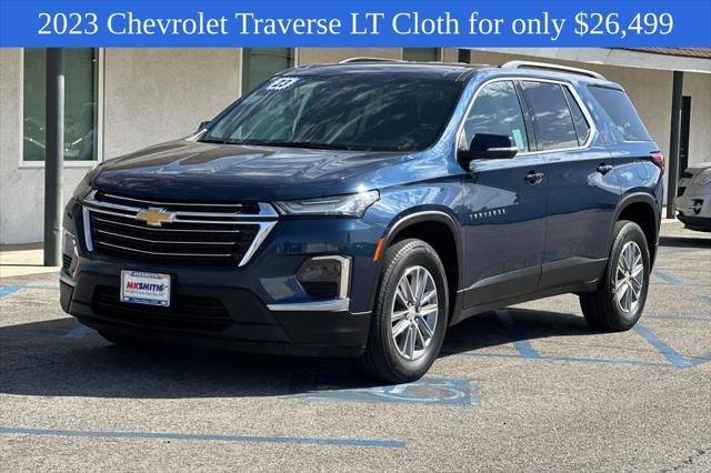 used 2023 Chevrolet Traverse car, priced at $26,499