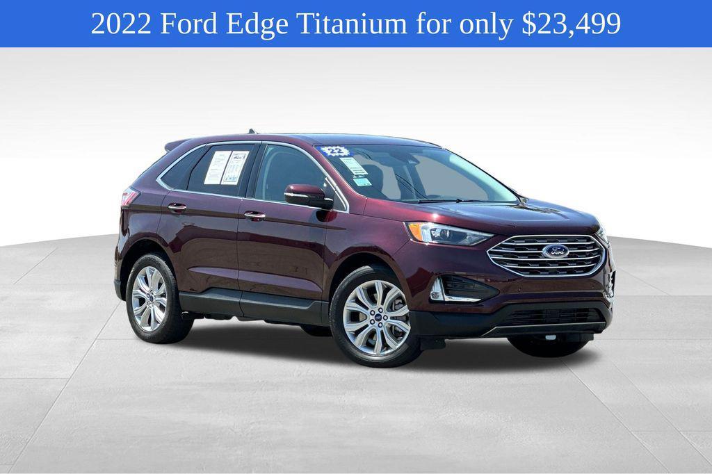 used 2022 Ford Edge car, priced at $23,499