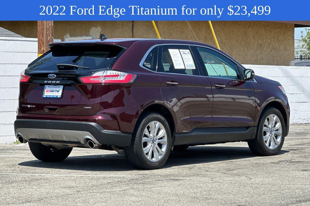 used 2022 Ford Edge car, priced at $23,499