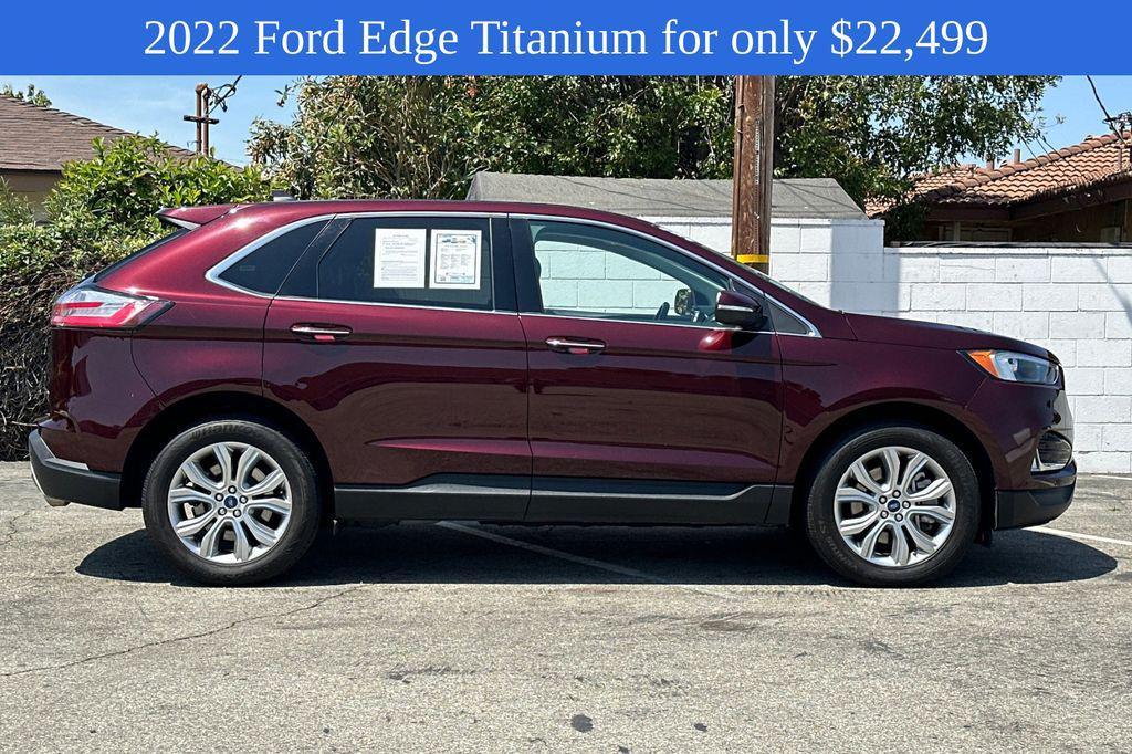 used 2022 Ford Edge car, priced at $22,499