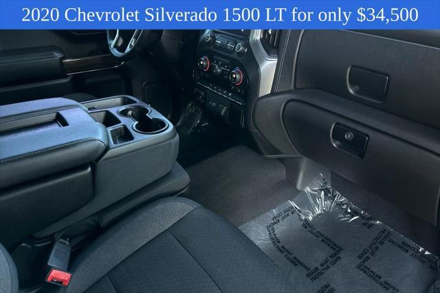 used 2020 Chevrolet Silverado 1500 car, priced at $34,500