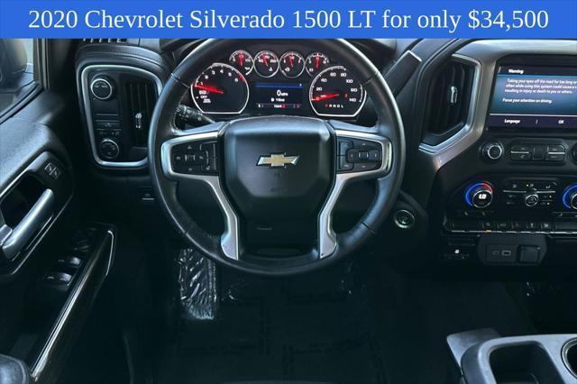used 2020 Chevrolet Silverado 1500 car, priced at $34,500