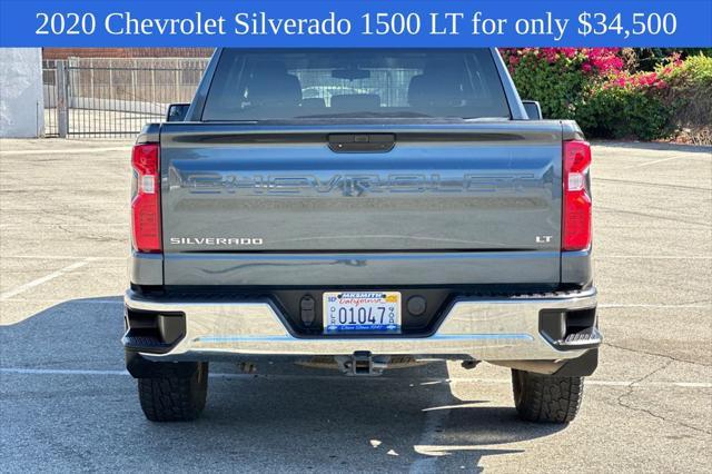 used 2020 Chevrolet Silverado 1500 car, priced at $34,500