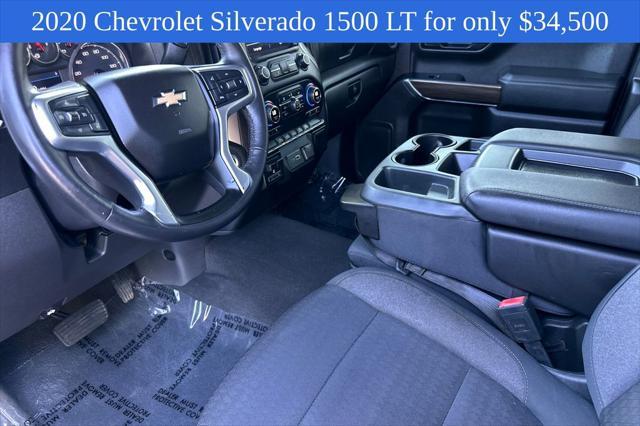 used 2020 Chevrolet Silverado 1500 car, priced at $34,500