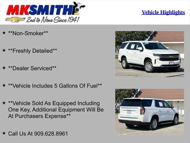 used 2023 Chevrolet Tahoe car, priced at $48,401