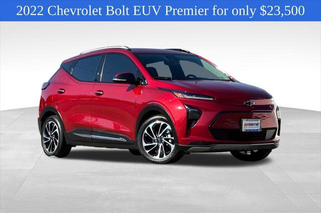 used 2022 Chevrolet Bolt EUV car, priced at $23,500