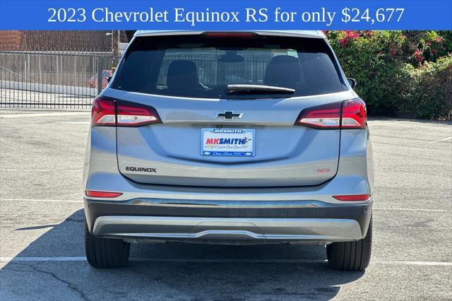 used 2023 Chevrolet Equinox car, priced at $24,677