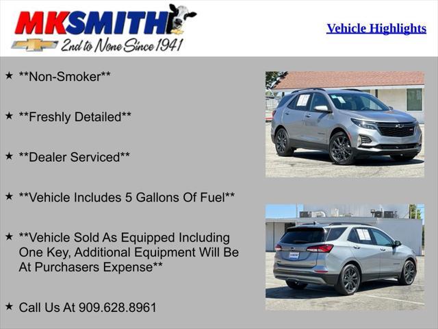 used 2023 Chevrolet Equinox car, priced at $24,677