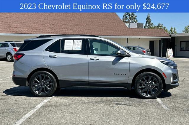 used 2023 Chevrolet Equinox car, priced at $24,677