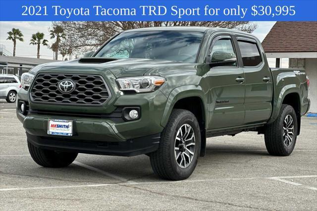 used 2021 Toyota Tacoma car, priced at $30,995