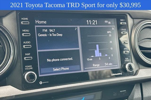 used 2021 Toyota Tacoma car, priced at $30,995