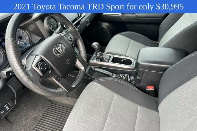 used 2021 Toyota Tacoma car, priced at $30,995