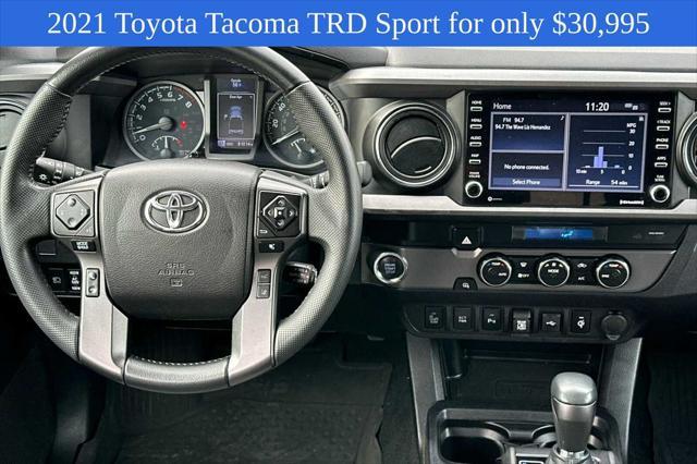 used 2021 Toyota Tacoma car, priced at $30,995