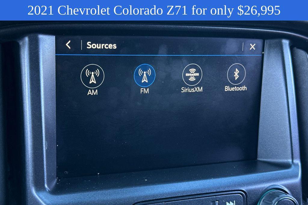 used 2021 Chevrolet Colorado car, priced at $26,995