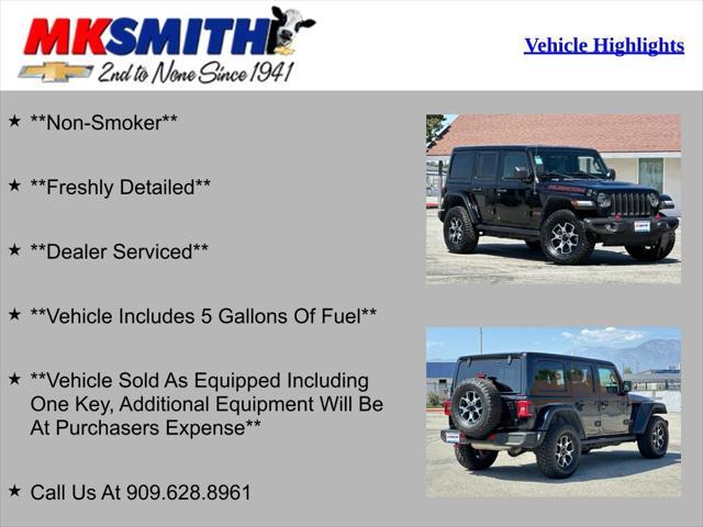 used 2021 Jeep Wrangler Unlimited car, priced at $39,920