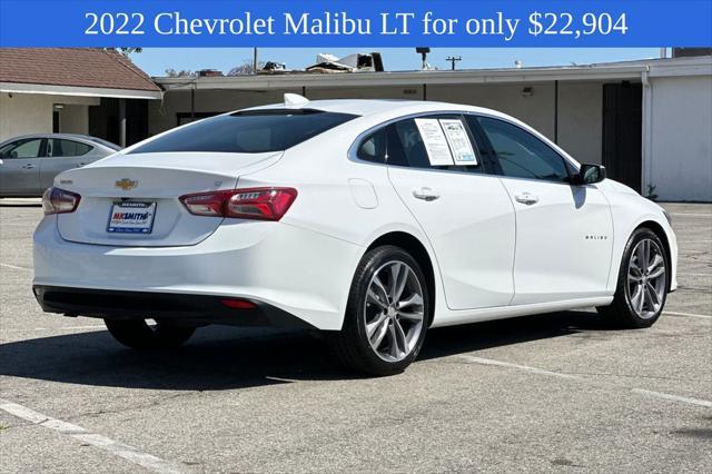 used 2022 Chevrolet Malibu car, priced at $22,904