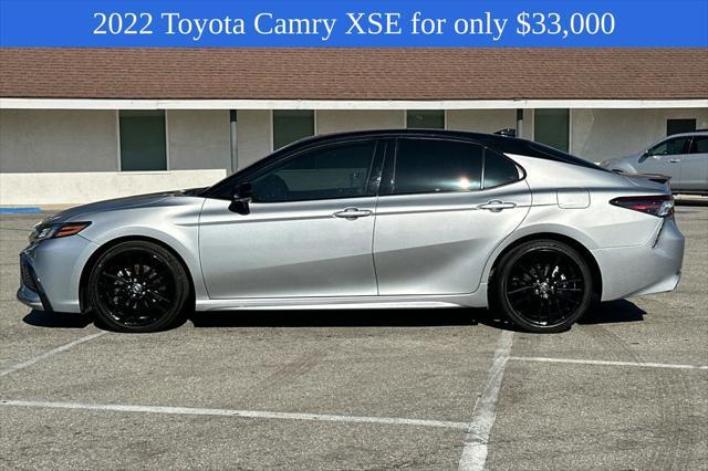 used 2022 Toyota Camry car, priced at $33,000