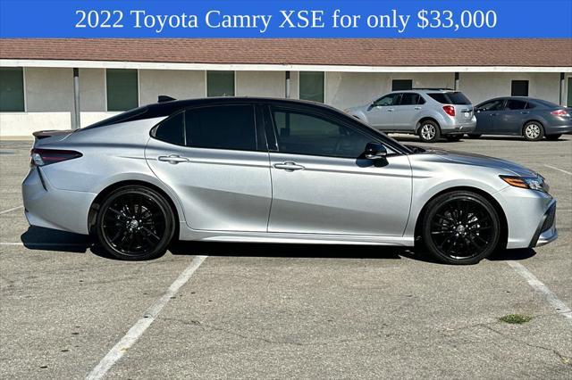 used 2022 Toyota Camry car, priced at $33,000