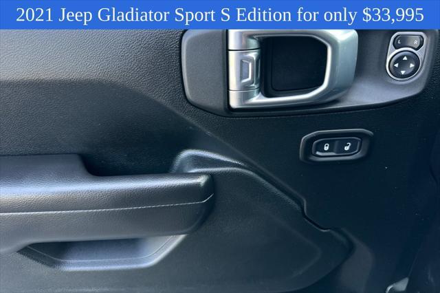 used 2021 Jeep Gladiator car, priced at $33,995
