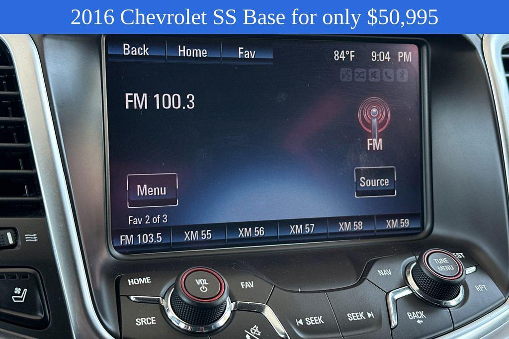 used 2016 Chevrolet SS car, priced at $50,995