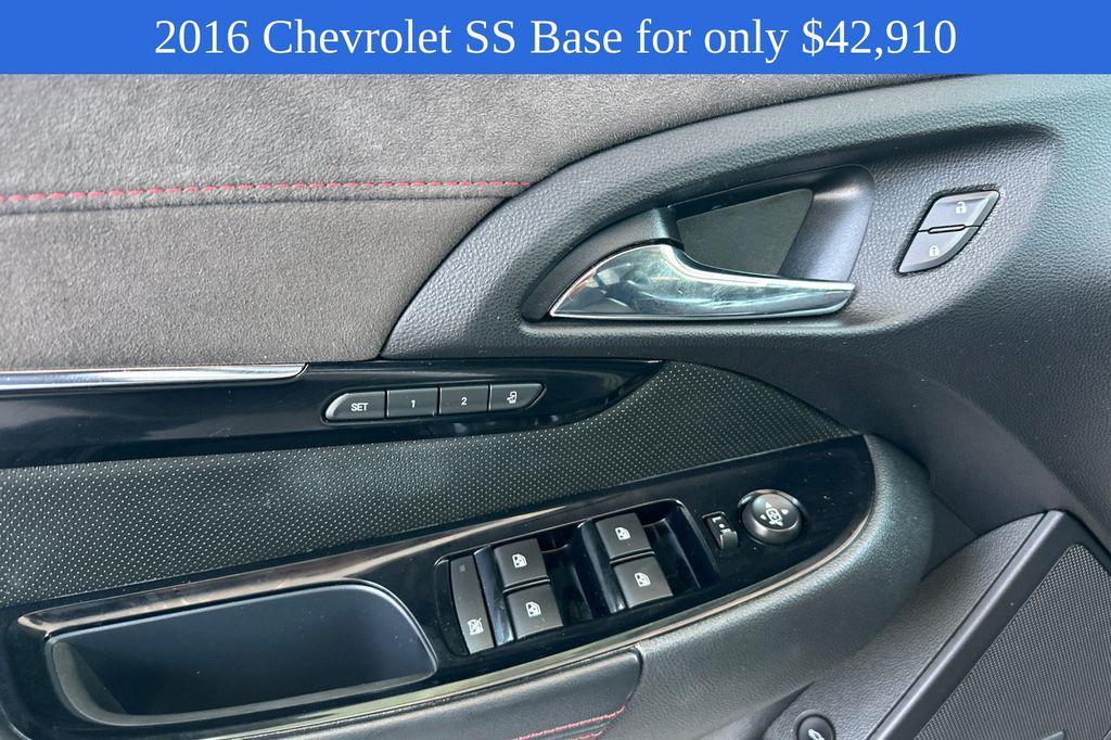 used 2016 Chevrolet SS car, priced at $42,910