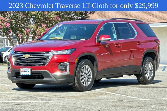 used 2023 Chevrolet Traverse car, priced at $29,999