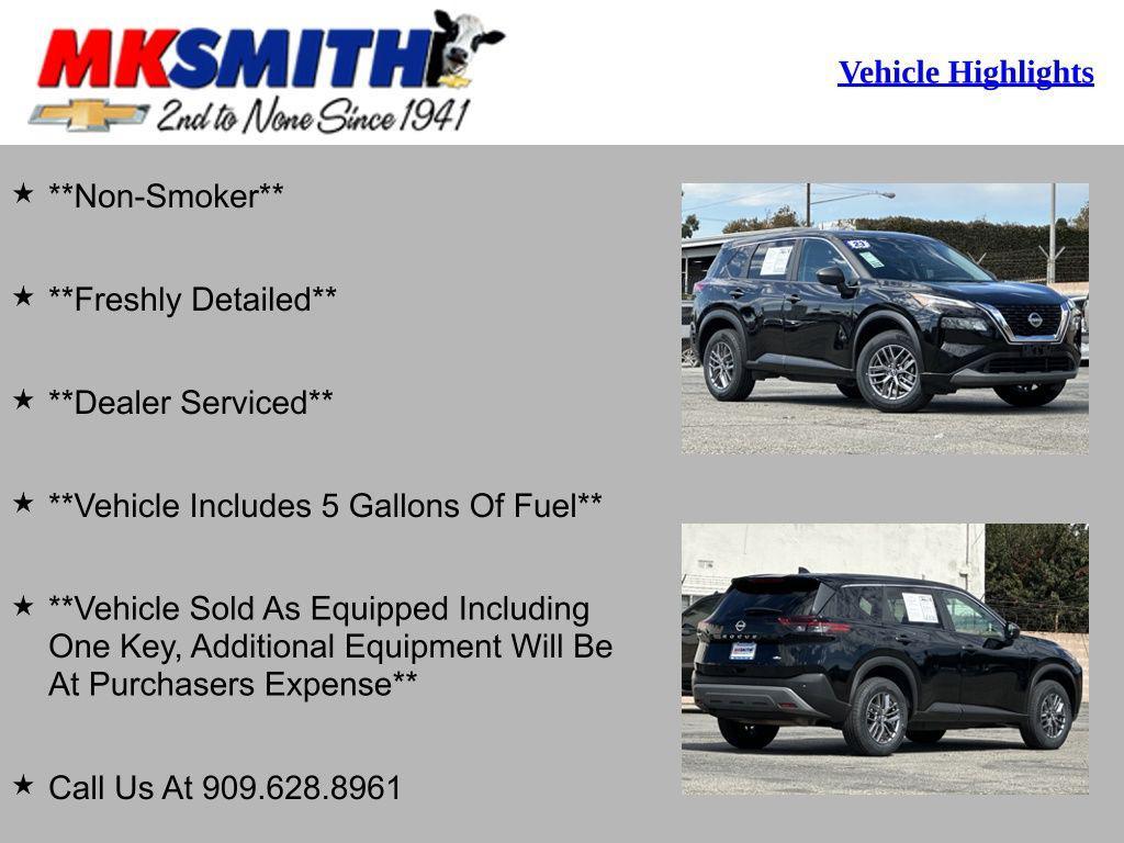 used 2023 Nissan Rogue car, priced at $19,995