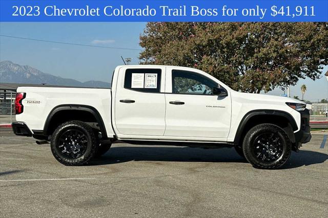 used 2023 Chevrolet Colorado car, priced at $41,911