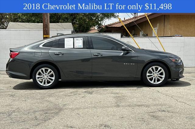 used 2018 Chevrolet Malibu car, priced at $11,498