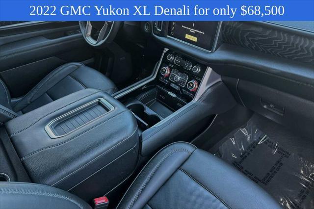 used 2022 GMC Yukon XL car, priced at $68,500