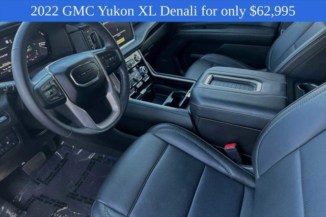 used 2022 GMC Yukon XL car, priced at $62,995