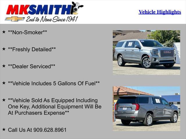 used 2022 GMC Yukon XL car, priced at $68,500