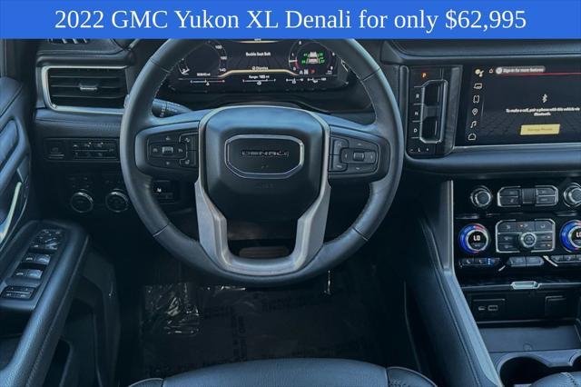 used 2022 GMC Yukon XL car, priced at $62,995