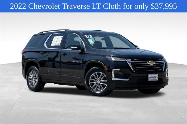 used 2022 Chevrolet Traverse car, priced at $37,995