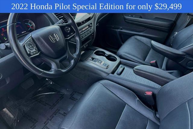 used 2022 Honda Pilot car, priced at $29,499