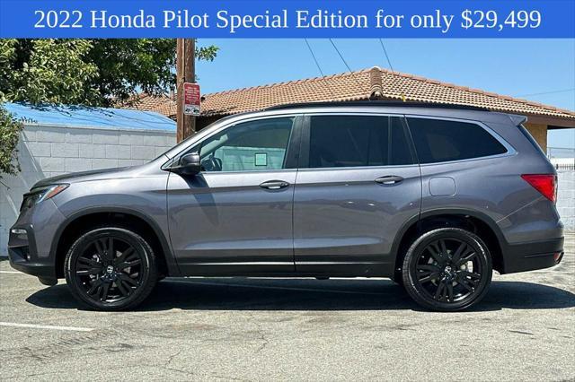 used 2022 Honda Pilot car, priced at $29,499