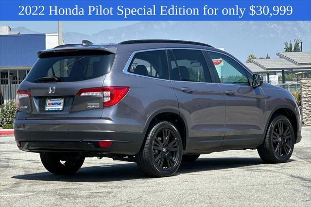 used 2022 Honda Pilot car, priced at $30,999