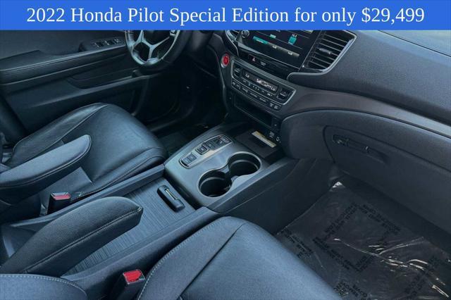 used 2022 Honda Pilot car, priced at $29,499