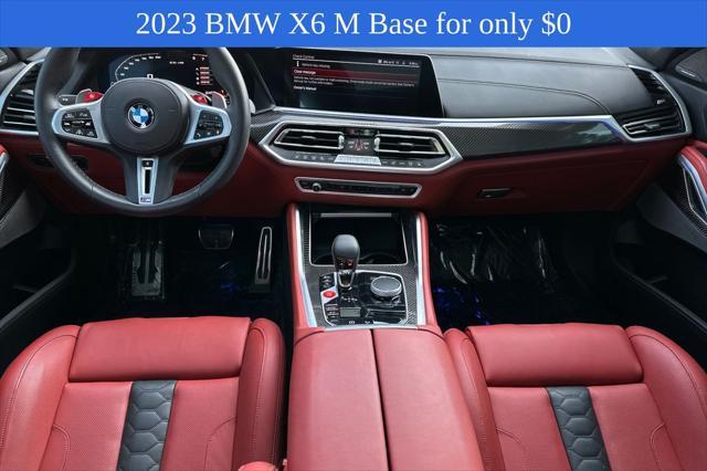 used 2023 BMW X6 M car, priced at $91,998