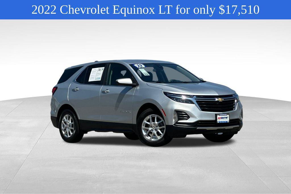 used 2022 Chevrolet Equinox car, priced at $17,510