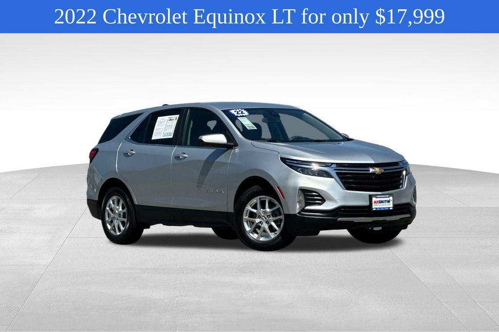 used 2022 Chevrolet Equinox car, priced at $17,999