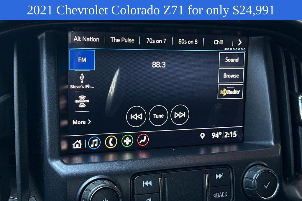 used 2021 Chevrolet Colorado car, priced at $24,991