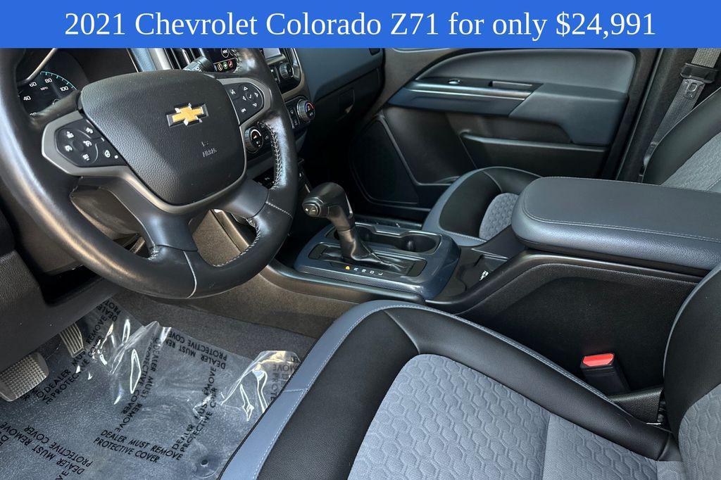 used 2021 Chevrolet Colorado car, priced at $24,991