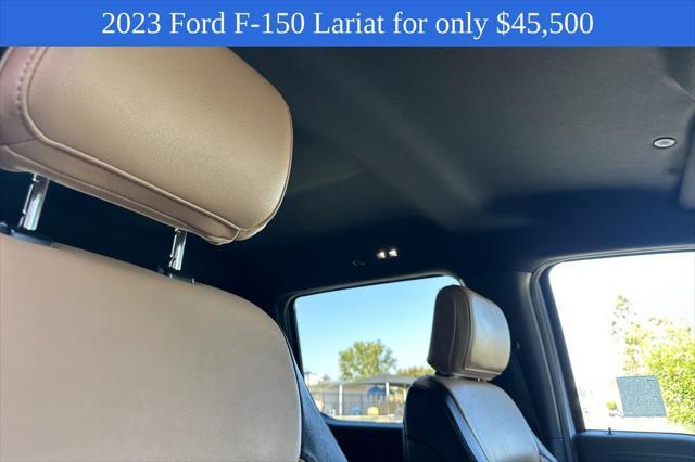 used 2023 Ford F-150 car, priced at $45,500