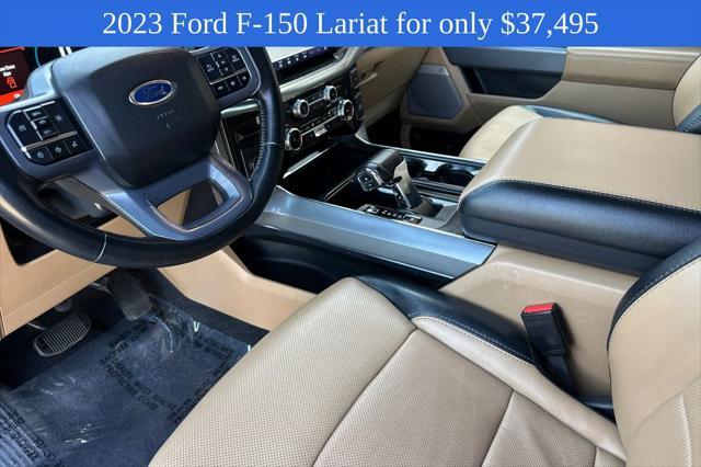 used 2023 Ford F-150 car, priced at $37,495